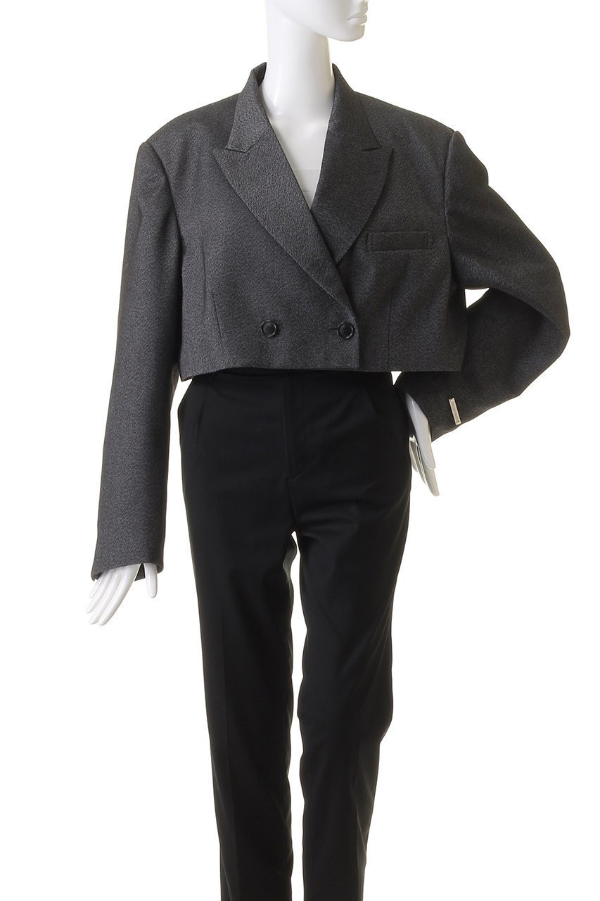 【プランク プロジェクト/PRANK PROJECT】のテックツイードクロップドショートジャケット / Tech Tweed Cropped Short Jacket 人気、トレンドファッション・服の通販 founy(ファニー) 　ファッション　Fashion　レディースファッション　Fashion for Women　アウター　Coat / Outerwear Collection　レディースジャケット・軽アウター　Jackets　おすすめ　Recommended / Our Picks　ジャケット　Jacket, Outerwear　ストレッチ　Stretch, Stretchy Fabric　秋　Autumn　羽織　Haori, Light Jacket　other-2|ID: prp329100004609171 ipo3291000000034422772