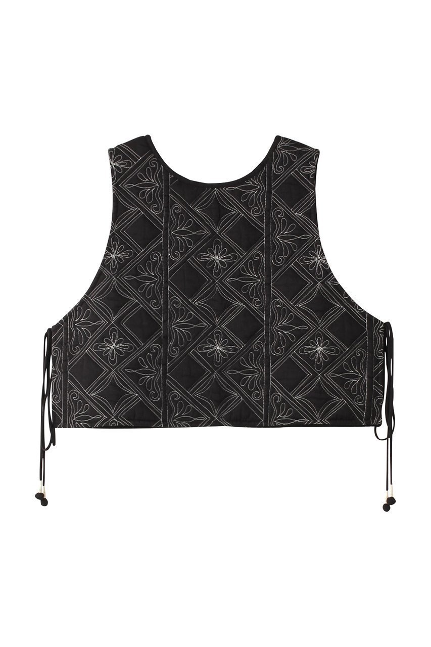 【プレインピープル/PLAIN PEOPLE】の【The fabric of Freedom】キルティングジャケット インテリア・キッズ・メンズ・レディースファッション・服の通販 founy(ファニー) 　ファッション　Fashion　レディースファッション　Fashion for Women　アウター　Coat / Outerwear Collection　レディースジャケット・軽アウター　Jackets　キルティング　Quilted, Quilting　ジャケット　Jacket, Outerwear　ベスト　Vest, Waistcoat　ブラック|ID: prp329100004609178 ipo3291000000035976691