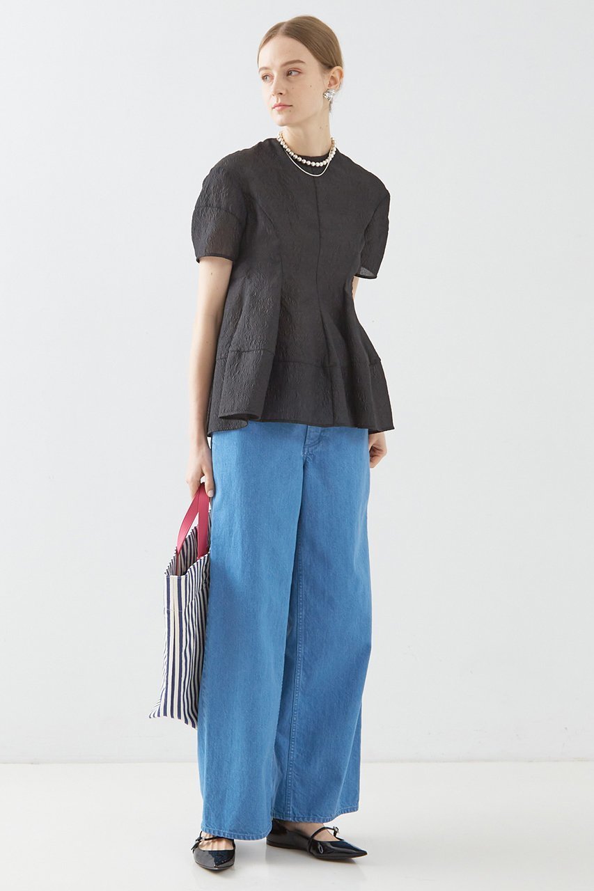 【デザイン ワークス/DESIGN WORKS】のデニムストレートパンツ 人気、トレンドファッション・服の通販 founy(ファニー) 　ファッション　Fashion　レディースファッション　Fashion for Women　パンツ　Pants & Trousers　デニムパンツ・ジーンズ・美脚デニム　Denim Jeans & Pants　ストレート　Straight, Straight Cut　デニム　Denim, Jeans Material　ロング　Long, Long-Length　定番　Standard, Basic Item　日本製　Made In Japan　other-6|ID: prp329100004609181 ipo3291000000035690873