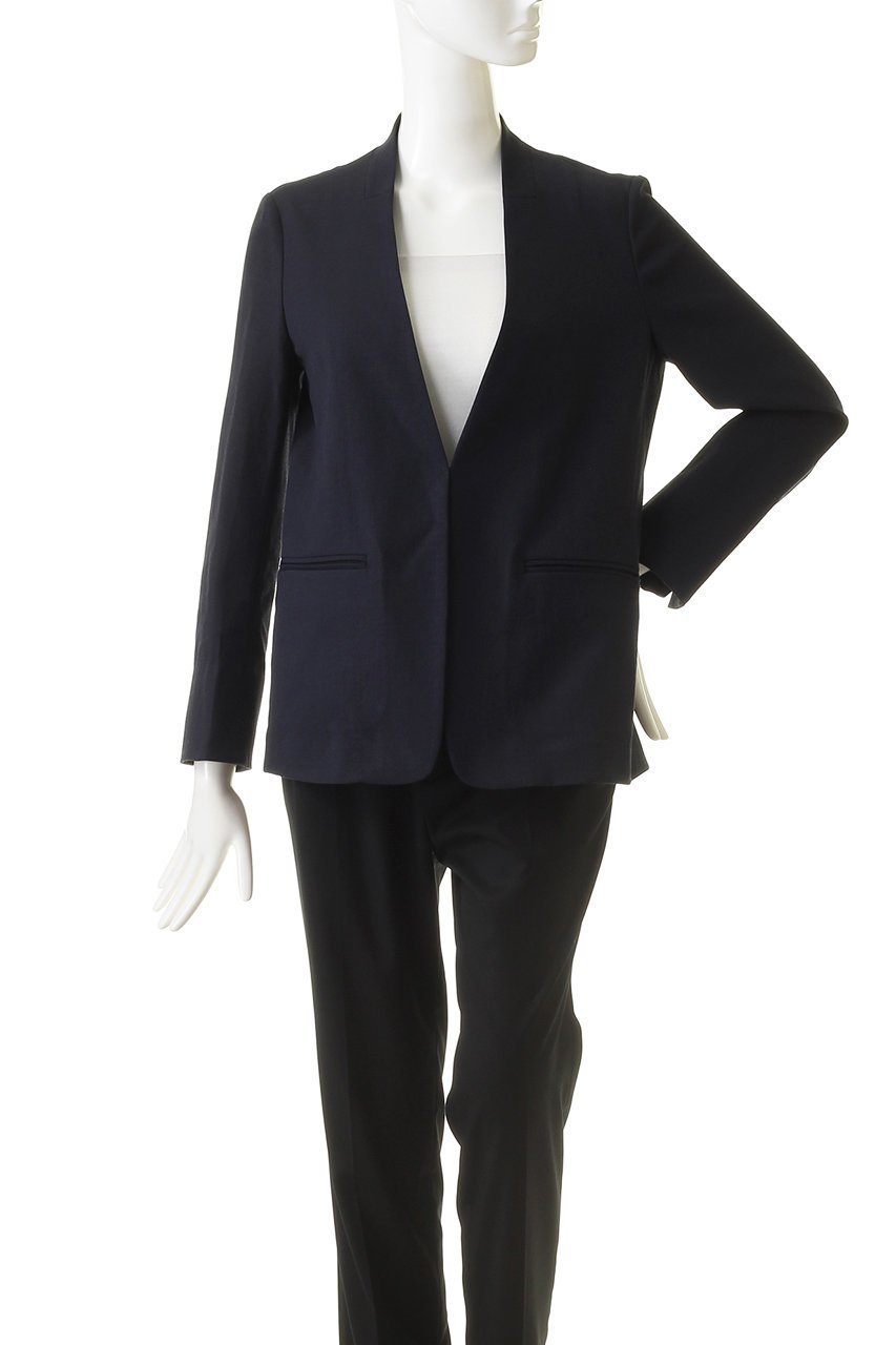 【マルティニーク/martinique】のドライオックスノーカラージャケット 人気、トレンドファッション・服の通販 founy(ファニー) 　ファッション　Fashion　レディースファッション　Fashion for Women　アウター　Coat / Outerwear Collection　レディースジャケット・軽アウター　Jackets　ノーカラージャケット / シンプル上品コーデ　Collarless Jackets　シェイプ　Shape, Slim Fit　ジャケット　Jacket, Outerwear　セットアップ　Set-Up, Coordinated Outfit　バランス　Balance, Style Balance　夏　Summer　定番　Standard, Basic Item　other-2|ID: prp329100004609186 ipo3291000000032967234