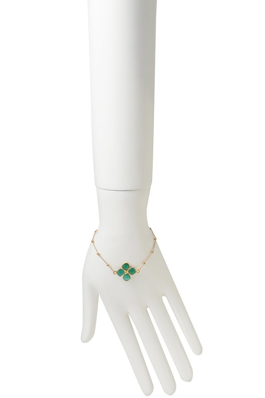 【バイ サン スワサント キャトル パリ/by 164 PARIS】のMARGUERITE Quartz vertブレスレット 人気、トレンドファッション・服の通販 founy(ファニー) 　ファッション　Fashion　レディースファッション　Fashion for Women　ジュエリー　Jewelry　チェーン＆カフブレスレット　Cuff & Chain Bracelets　バングル・カフブレスレット　Bangles & Cuff Bracelets　オケージョン　Occasion Wear　チェーン　Chain, Chain Strap　ドット　Polka Dot, Dot Pattern　ブレスレット　Bracelet, Wristband　エレガント 上品　Elegant　other-3|ID: prp329100004609888 ipo3291000000035560306