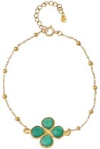 【バイ サン スワサント キャトル パリ/by 164 PARIS】のMARGUERITE Quartz vertブレスレット ヴァート|ID: prp329100004609888 ipo3291000000036131234