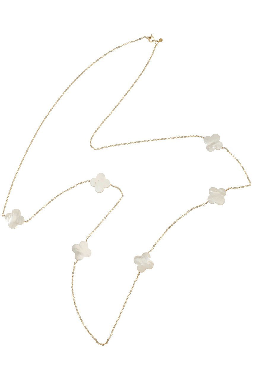 【バイ サン スワサント キャトル パリ/by 164 PARIS】の6 TREFLES NACREネックレス 人気、トレンドファッション・服の通販 founy(ファニー) 　ファッション　Fashion　レディースファッション　Fashion for Women　ジュエリー　Jewelry　ネックレス　Necklaces & Pendants　2025年　2025　2025-2026秋冬・A/W　Autumn/Winter 2025–26 AW25–26　エレガント 上品　Elegant　シンプル　Simple, Minimal　チェーン　Chain, Chain Strap　ネックレス　Necklace, Pendant Necklace　モチーフ　Motif, Design Theme　ロング　Long, Long-Length　A/W・秋冬　Autumn/Winter　other-3|ID: prp329100004609896 ipo3291000000032976772