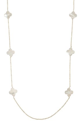 【バイ サン スワサント キャトル パリ/by 164 PARIS】の6 TREFLES NACREネックレス 人気、トレンドファッション・服の通販 founy(ファニー) ファッション Fashion レディースファッション Fashion for Women ジュエリー Jewelry ネックレス Necklaces & Pendants エレガント 上品 Elegant シンプル Simple, Minimal チェーン Chain, Chain Strap ネックレス Necklace, Pendant Necklace モチーフ Motif, Design Theme ロング Long, Long-Length |ID:prp329100004609896