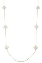 【バイ サン スワサント キャトル パリ/by 164 PARIS】の6 TREFLES NACREネックレス 人気、トレンドファッション・服の通販 founy(ファニー) ファッション Fashion レディースファッション Fashion for Women ジュエリー Jewelry ネックレス Necklaces & Pendants エレガント 上品 Elegant シンプル Simple, Minimal チェーン Chain, Chain Strap ネックレス Necklace, Pendant Necklace モチーフ Motif, Design Theme ロング Long, Long-Length thumbnail ゴールド|ID: prp329100004609896 ipo3291000000036027581