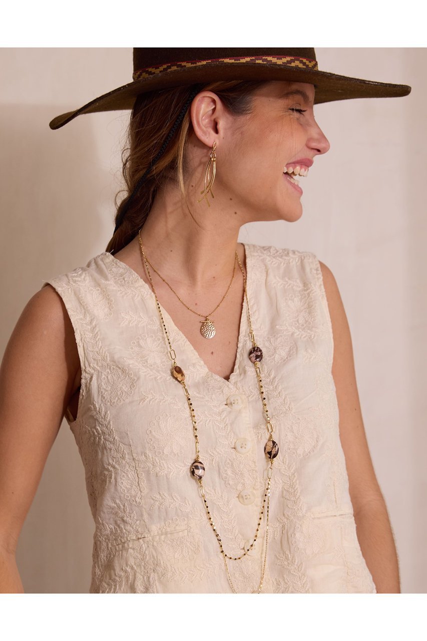 【バイ サン スワサント キャトル パリ/by 164 PARIS】のBILLYネックレス 人気、トレンドファッション・服の通販 founy(ファニー) 　ファッション　Fashion　レディースファッション　Fashion for Women　ジュエリー　Jewelry　ネックレス　Necklaces & Pendants　ショート　Short, Short Length　スタイリッシュ　Stylish, Fashionable　ネックレス　Necklace, Pendant Necklace　プレート　Plate, Dish　モチーフ　Motif, Design Theme　定番　Standard, Basic Item　other-7|ID: prp329100004609897 ipo3291000000035814835