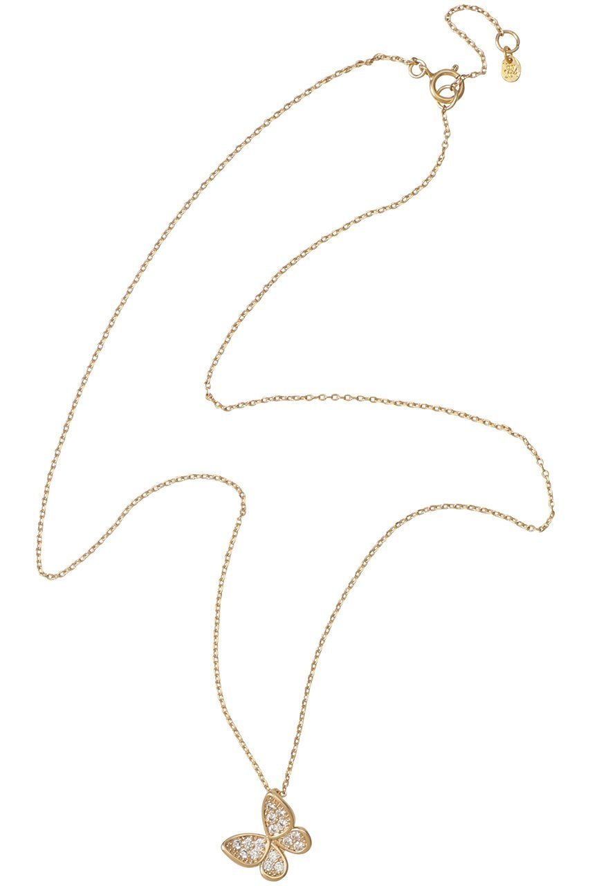 【バイ サン スワサント キャトル パリ/by 164 PARIS】のPAPILLON STRASS ネックレス 人気、トレンドファッション・服の通販 founy(ファニー) 　ファッション　Fashion　レディースファッション　Fashion for Women　ジュエリー　Jewelry　ネックレス　Necklaces & Pendants　2025年　2025　2025-2026秋冬・A/W　Autumn/Winter 2025–26 AW25–26　チェーン　Chain, Chain Strap　ネックレス　Necklace, Pendant Necklace　パーティ　Party, Party Style　フェミニン　Feminine, Girly　モチーフ　Motif, Design Theme　エレガント 上品　Elegant　A/W・秋冬　Autumn/Winter　other-3|ID: prp329100004609903 ipo3291000000032976813