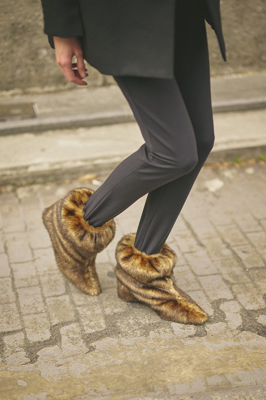 【ピッピシック/Pippichic】のBALLON フェイクファーショートブーツ 人気、トレンドファッション・服の通販 founy(ファニー) ファッション Fashion レディースファッション Fashion for Women ショート Short, Short Length フェイクファー Faux Fur, Imitation Fur フォルム Silhouette, Form other-8|ID: prp329100004609918 ipo3291000000036131314