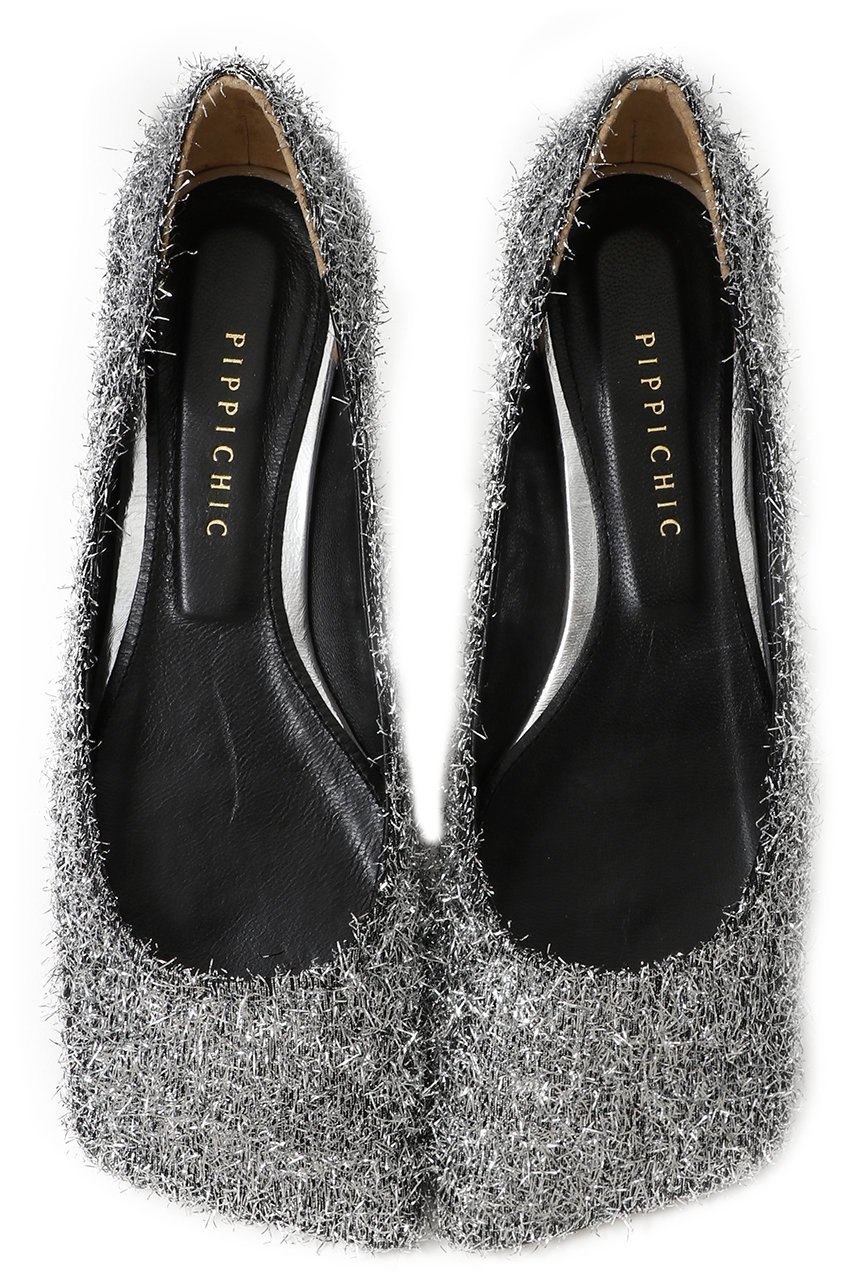 【ピッピシック/Pippichic】のLINDA FLAT ラメフリンジフラットシューズ 人気、トレンドファッション・服の通販 founy(ファニー) 　ファッション　Fashion　レディースファッション　Fashion for Women　シューズ　Shoes, Footwear　スタイリッシュ　Stylish, Fashionable　フラット　Flat, Flat Shoes　 other-1|ID: prp329100004609920 ipo3291000000036131323