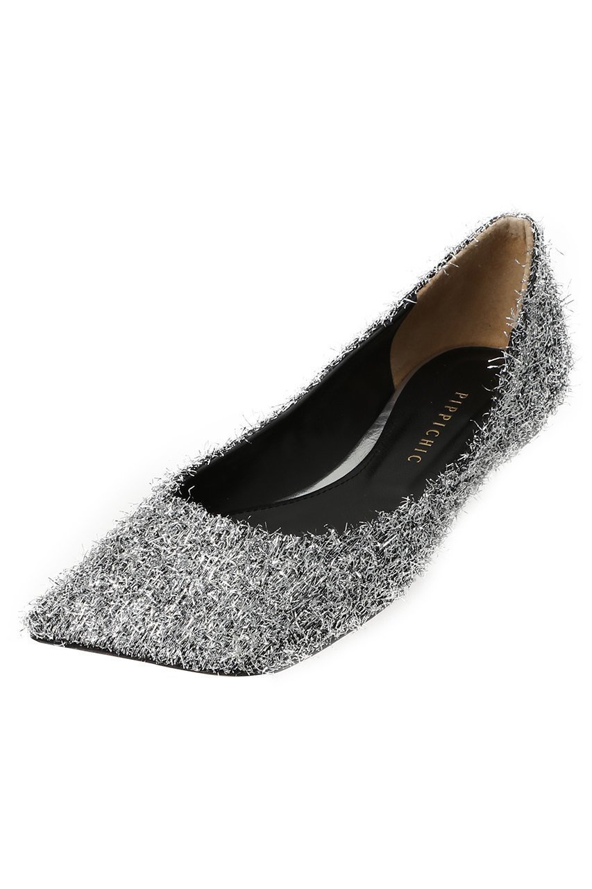 【ピッピシック/Pippichic】のLINDA FLAT ラメフリンジフラットシューズ 人気、トレンドファッション・服の通販 founy(ファニー) 　ファッション　Fashion　レディースファッション　Fashion for Women　シューズ　Shoes, Footwear　スタイリッシュ　Stylish, Fashionable　フラット　Flat, Flat Shoes　other-4|ID: prp329100004609920 ipo3291000000036131327