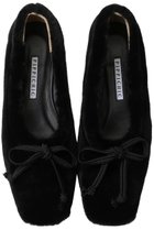 【ピッピシック/Pippichic】のAMBER フェイクファーバレエシューズ ブラック|ID:prp329100004609928