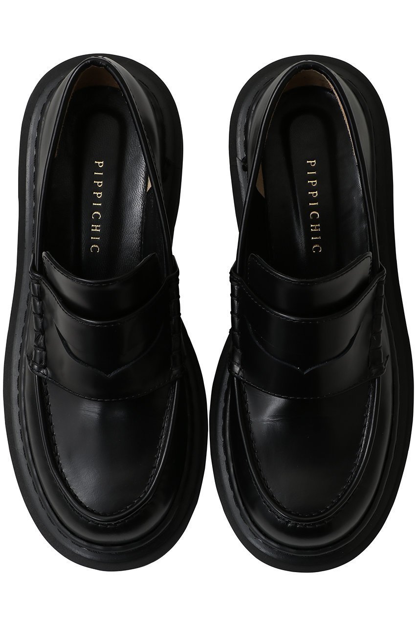 【ピッピシック/Pippichic】のHAILEY 厚底ローファー 人気、トレンドファッション・服の通販 founy(ファニー) 　ファッション　Fashion　レディースファッション　Fashion for Women　2025年　2025　2025-2026秋冬・A/W　Autumn/Winter 2025–26 AW25–26　おすすめ　Recommended / Our Picks　シューズ　Shoes, Footwear　ソックス　Socks, Hosiery　バランス　Balance, Style Balance　フラット　Flat, Flat Shoes　マニッシュ　Mannish, Boyish　厚底　Platform Shoes　定番　Standard, Basic Item　A/W・秋冬　Autumn/Winter　other-4|ID: prp329100004609931 ipo3291000000032977031