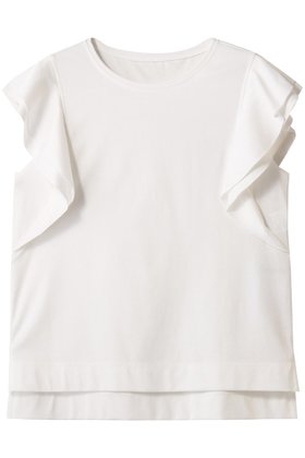 【アナイ/ANAYI】 コットンスムースWフリルプルオーバー人気、トレンドファッション・服の通販 founy(ファニー) ファッション Fashion レディースファッション Fashion for Women トップス・カットソー Cut & Sew Tops シャツ・ブラウス・オフィスカジュアル Elegant Blouses & Button-Ups ロングTシャツ・Tシャツ Longline T-Shirts & Tees カジュアルプルオーバー・ニットトップス Pullovers & Knit Tops / Casual Pullovers カットソー・ベーシックTシャツ Cut-and-Sewn Tops / Stretch Tees & Basics 2025年 2025 2025-2026秋冬・A/W Autumn/Winter 2025–26 AW25–26 コンパクト Compact, Small Size ショート Short, Short Length スリーブ Sleeve, Long Sleeve / Short Sleeve ダブル Double, Double-Breasted トレンド Trend, Trending Now フリル Frill, Ruffle ボトム Bottoms, Lower Wear エレガント 上品 Elegant A/W・秋冬 Autumn/Winter |ID:prp329100004609934