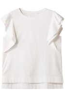 【アナイ/ANAYI】のコットンスムースWフリルプルオーバー 人気、トレンドファッション・服の通販 founy(ファニー) ファッション Fashion レディースファッション Fashion for Women トップス・カットソー Cut & Sew Tops シャツ・ブラウス・オフィスカジュアル Elegant Blouses & Button-Ups ロングTシャツ・Tシャツ Longline T-Shirts & Tees カジュアルプルオーバー・ニットトップス Pullovers & Knit Tops / Casual Pullovers カットソー・ベーシックTシャツ Cut-and-Sewn Tops / Stretch Tees & Basics 2025年 2025 2025-2026秋冬・A/W Autumn/Winter 2025–26 AW25–26 コンパクト Compact, Small Size ショート Short, Short Length スリーブ Sleeve, Long Sleeve / Short Sleeve ダブル Double, Double-Breasted トレンド Trend, Trending Now フリル Frill, Ruffle ボトム Bottoms, Lower Wear エレガント 上品 Elegant A/W・秋冬 Autumn/Winter |ID:prp329100004609934