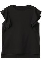 【アナイ/ANAYI】のコットンスムースWフリルプルオーバー 人気、トレンドファッション・服の通販 founy(ファニー) ファッション Fashion レディースファッション Fashion for Women トップス・カットソー Cut & Sew Tops シャツ・ブラウス・オフィスカジュアル Elegant Blouses & Button-Ups ロングTシャツ・Tシャツ Longline T-Shirts & Tees カジュアルプルオーバー・ニットトップス Pullovers & Knit Tops / Casual Pullovers カットソー・ベーシックTシャツ Cut-and-Sewn Tops / Stretch Tees & Basics 2025年 2025 2025-2026秋冬・A/W Autumn/Winter 2025–26 AW25–26 コンパクト Compact, Small Size ショート Short, Short Length スリーブ Sleeve, Long Sleeve / Short Sleeve ダブル Double, Double-Breasted トレンド Trend, Trending Now フリル Frill, Ruffle ボトム Bottoms, Lower Wear エレガント 上品 Elegant A/W・秋冬 Autumn/Winter thumbnail ブラック|ID: prp329100004609934 ipo3291000000032977059