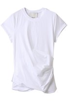 【スリーワン フィリップリム/3.1 Phillip Lim】のDRAPED ショートスリーブTシャツ ホワイト|ID:prp329100004609936
