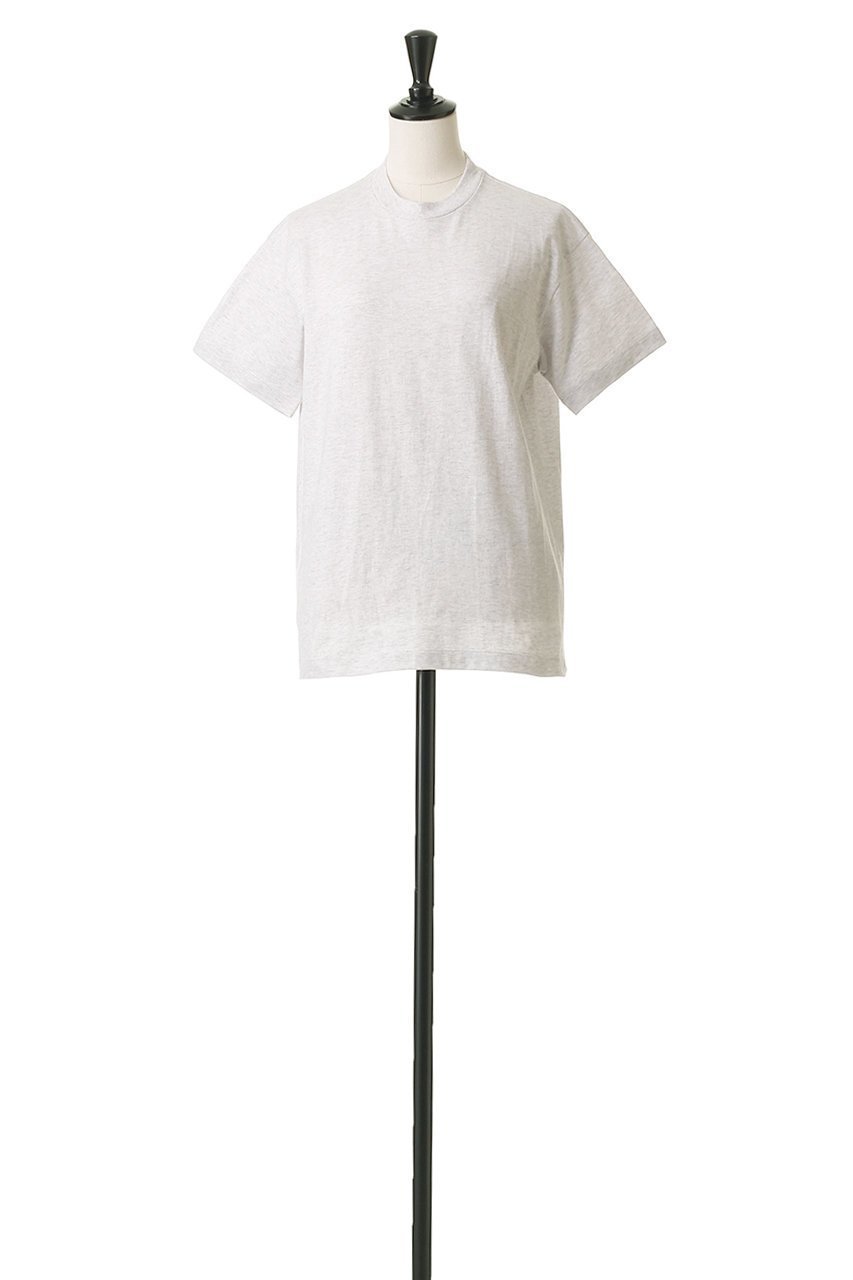 【ブラミンク/BLAMINK】の【BLMK】クルーネックショートスリーブ(LIGHT GRAY) 人気、トレンドファッション・服の通販 founy(ファニー) 　ファッション　Fashion　レディースファッション　Fashion for Women　トップス・カットソー　Cut & Sew Tops　シャツ・ブラウス・オフィスカジュアル　Elegant Blouses & Button-Ups　ロングTシャツ・Tシャツ　Longline T-Shirts & Tees　カットソー・ベーシックTシャツ　Cut-and-Sewn Tops / Stretch Tees & Basics　おすすめ　Recommended / Our Picks　ショート　Short, Short Length　シンプル　Simple, Minimal　スリーブ　Sleeve, Long Sleeve / Short Sleeve　ベーシック　Basic, Essential　定番　Standard, Basic Item　無地　Plain, Solid Color　other-2|ID: prp329100004609937 ipo3291000000035476627