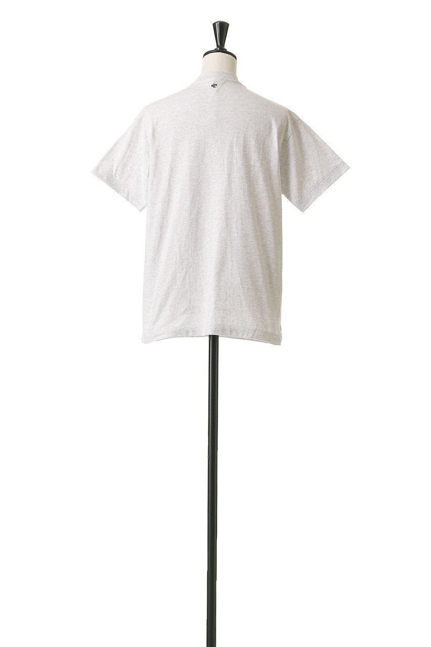 【ブラミンク/BLAMINK】の【BLMK】クルーネックショートスリーブ(LIGHT GRAY) 人気、トレンドファッション・服の通販 founy(ファニー) 　ファッション　Fashion　レディースファッション　Fashion for Women　トップス・カットソー　Cut & Sew Tops　シャツ・ブラウス・オフィスカジュアル　Elegant Blouses & Button-Ups　ロングTシャツ・Tシャツ　Longline T-Shirts & Tees　カットソー・ベーシックTシャツ　Cut-and-Sewn Tops / Stretch Tees & Basics　おすすめ　Recommended / Our Picks　ショート　Short, Short Length　シンプル　Simple, Minimal　スリーブ　Sleeve, Long Sleeve / Short Sleeve　ベーシック　Basic, Essential　定番　Standard, Basic Item　無地　Plain, Solid Color　other-4|ID: prp329100004609937 ipo3291000000035476632