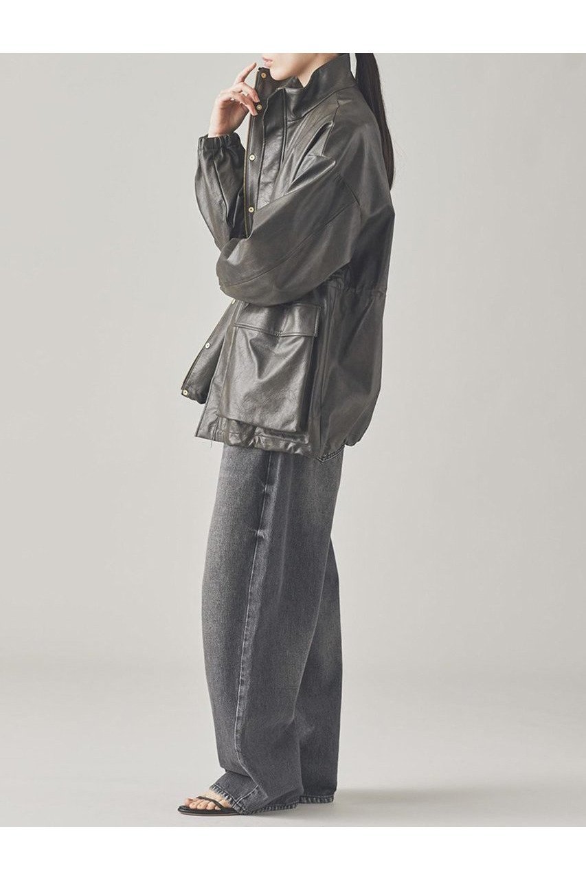 【カレンソロジー/Curensology】のヴィンテージフェイクレザーコート 人気、トレンドファッション・服の通販 founy(ファニー) 　ファッション　Fashion　レディースファッション　Fashion for Women　アウター　Coat / Outerwear Collection　コート・ロングコート・ピーコート　Long Coats, Peacoats & More　クール　Cool, Chic　ショート　Short, Short Length　フェイクレザー　Faux Leather, PU Leather　ブルゾン　Blouson, Bomber Jacket　ヴィンテージ　Vintage Style　新作・新入荷　New Arrivals / New In　防寒　Cold Protection, Winter-Ready　other-5|ID: prp329100004609944 ipo3291000000032977160