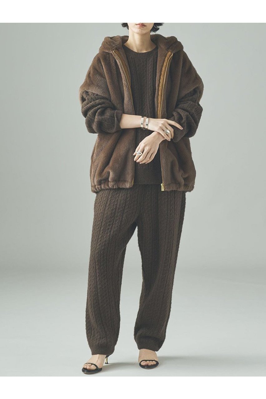 【カレンソロジー/Curensology】のファーフーディーベスト 人気、トレンドファッション・服の通販 founy(ファニー) 　ファッション　Fashion　レディースファッション　Fashion for Women　アウター　Coat / Outerwear Collection　レディースジャケット・軽アウター　Jackets　おすすめ　Recommended / Our Picks　ジャケット　Jacket, Outerwear　フェイクファー　Faux Fur, Imitation Fur　ベスト　Vest, Waistcoat　ポケット　Pocket, Pocket Detail　リアル　Real, Realistic　新作・新入荷　New Arrivals / New In　other-5|ID: prp329100004609945 ipo3291000000032977171