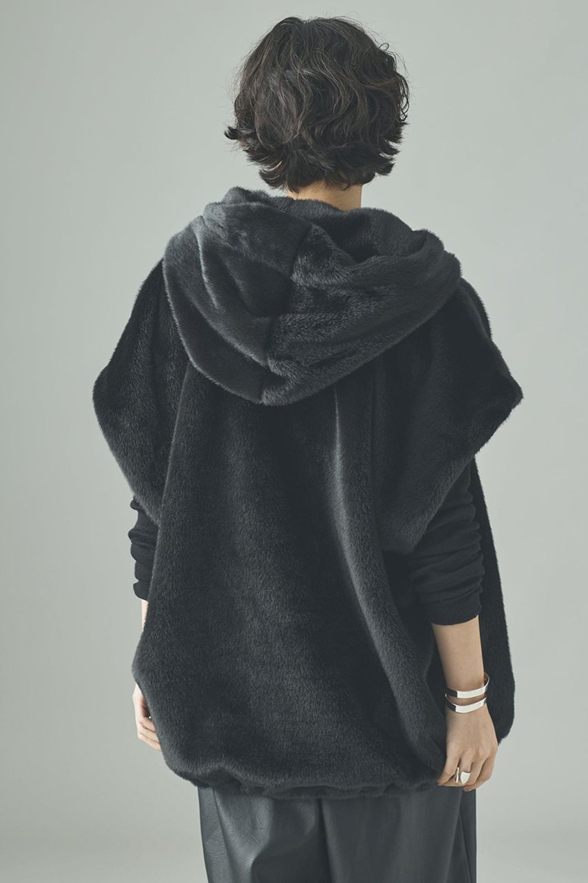 【カレンソロジー/Curensology】のファーフーディーベスト 人気、トレンドファッション・服の通販 founy(ファニー) ファッション Fashion レディースファッション Fashion for Women アウター Coat / Outerwear Collection レディースジャケット・軽アウター Jackets おすすめ Recommended / Our Picks ジャケット Jacket, Outerwear フェイクファー Faux Fur, Imitation Fur ベスト Vest, Waistcoat ポケット Pocket, Pocket Detail リアル Real, Realistic other-4|ID: prp329100004609945 ipo3291000000035404823