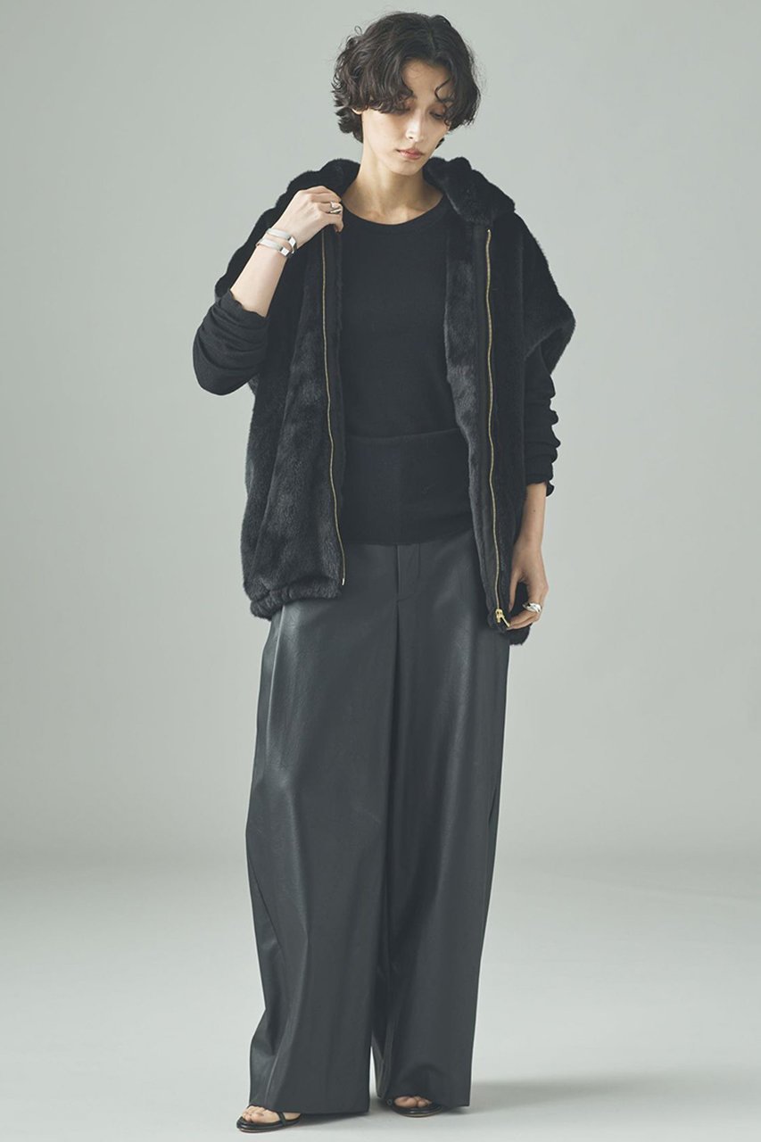 【カレンソロジー/Curensology】のファーフーディーベスト 人気、トレンドファッション・服の通販 founy(ファニー) ファッション Fashion レディースファッション Fashion for Women アウター Coat / Outerwear Collection レディースジャケット・軽アウター Jackets おすすめ Recommended / Our Picks ジャケット Jacket, Outerwear フェイクファー Faux Fur, Imitation Fur ベスト Vest, Waistcoat ポケット Pocket, Pocket Detail リアル Real, Realistic other-5|ID: prp329100004609945 ipo3291000000035404824