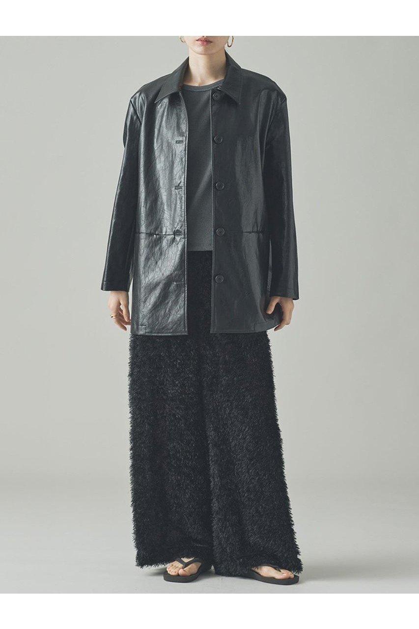 【カレンソロジー/Curensology】のヴィンテージフェイクレザーカバーオール 人気、トレンドファッション・服の通販 founy(ファニー) 　ファッション　Fashion　レディースファッション　Fashion for Women　アウター　Coat / Outerwear Collection　レディースジャケット・軽アウター　Jackets　イタリア　Italy　クラシック　Classic, Timeless Style　コーティング　Coating, Coated Finish　シンプル　Simple, Minimal　ジャケット　Jacket, Outerwear　リアル　Real, Realistic　ワッシャー　Washer, Crinkled Finish　新作・新入荷　New Arrivals / New In　other-7|ID: prp329100004609946 ipo3291000000032977182