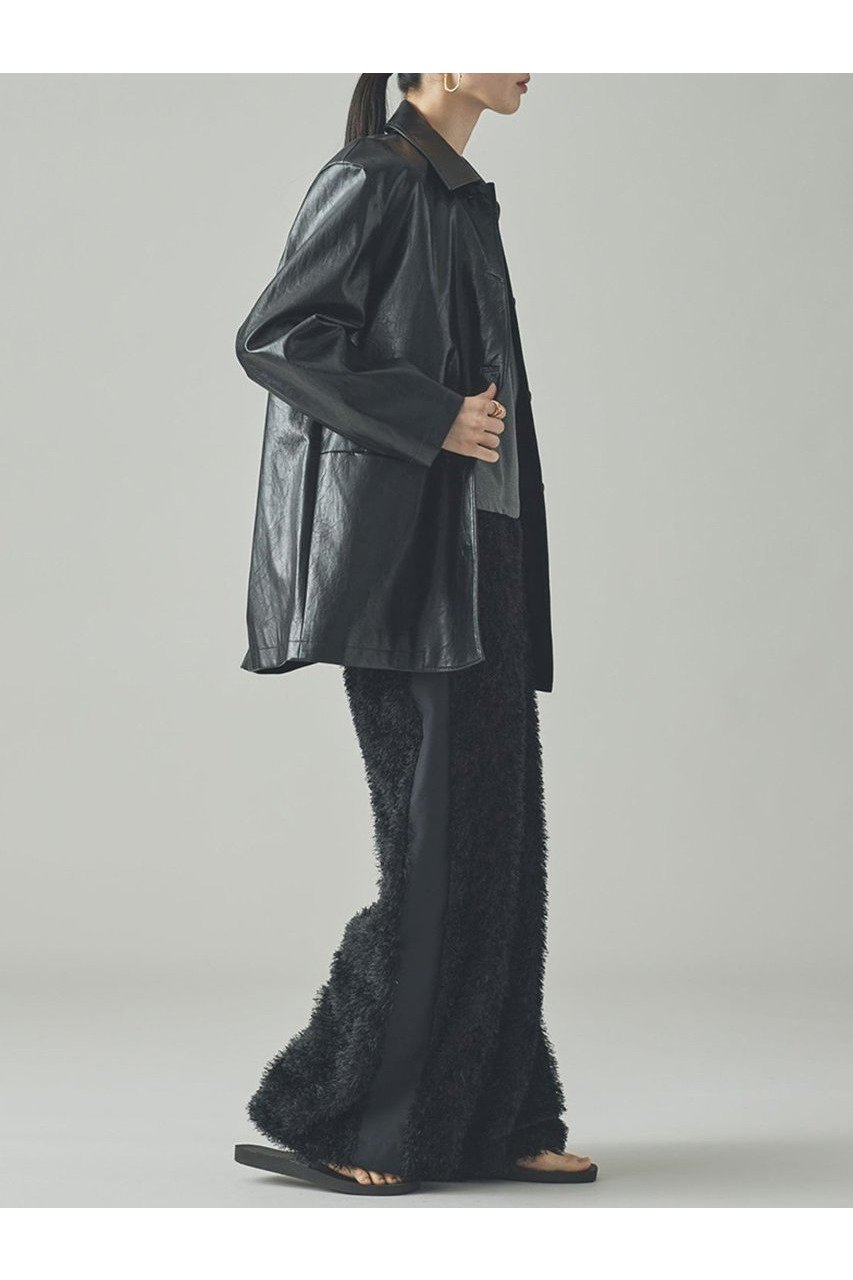 【カレンソロジー/Curensology】のヴィンテージフェイクレザーカバーオール 人気、トレンドファッション・服の通販 founy(ファニー) 　ファッション　Fashion　レディースファッション　Fashion for Women　アウター　Coat / Outerwear Collection　レディースジャケット・軽アウター　Jackets　イタリア　Italy　クラシック　Classic, Timeless Style　コーティング　Coating, Coated Finish　シンプル　Simple, Minimal　ジャケット　Jacket, Outerwear　リアル　Real, Realistic　ワッシャー　Washer, Crinkled Finish　新作・新入荷　New Arrivals / New In　other-8|ID: prp329100004609946 ipo3291000000032977183