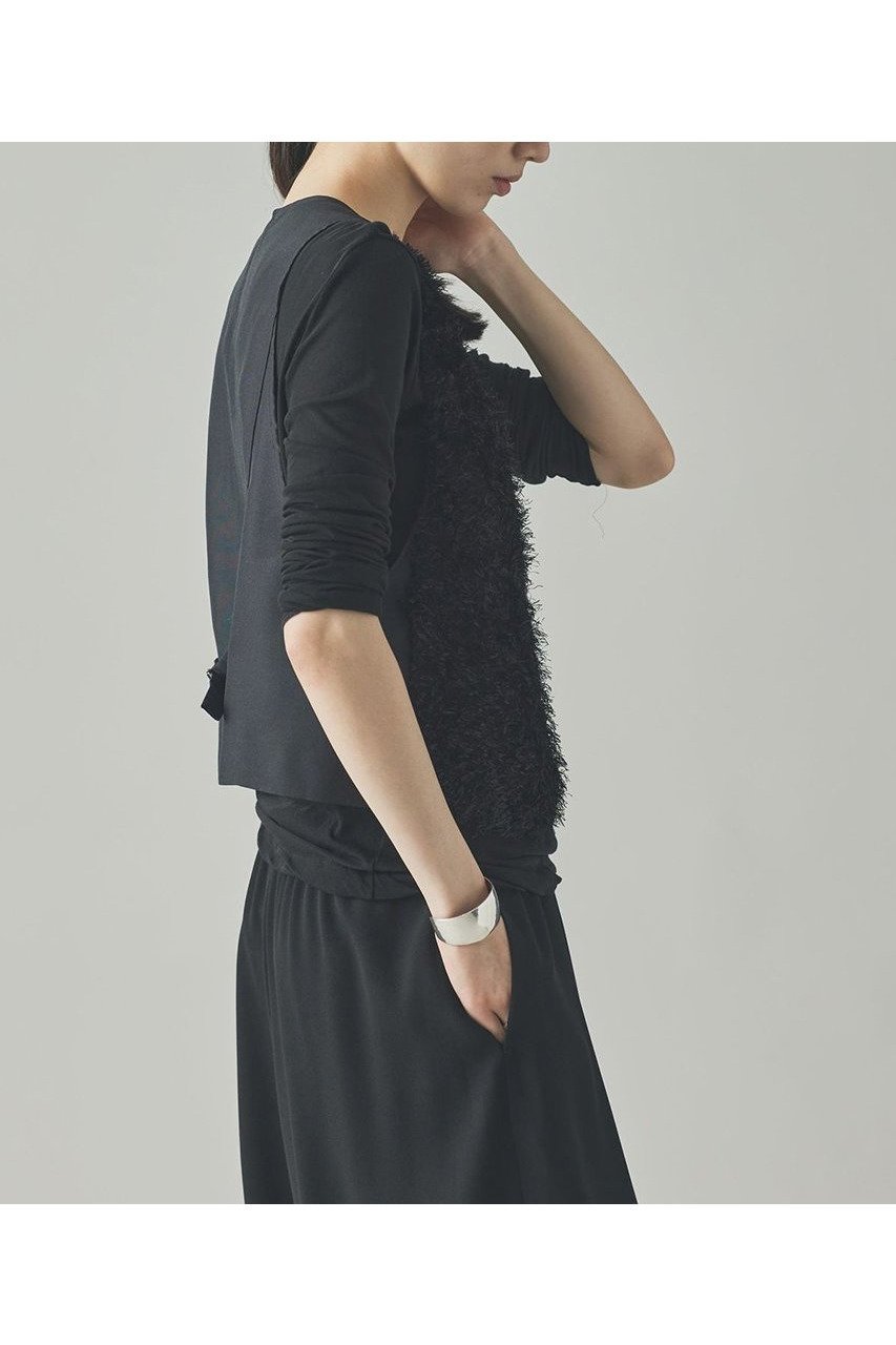 【カレンソロジー/Curensology】のフリンジベスト 人気、トレンドファッション・服の通販 founy(ファニー) 　ファッション　Fashion　レディースファッション　Fashion for Women　アウター　Coat / Outerwear Collection　レディースジャケット・軽アウター　Jackets　インナー　Innerwear　ジャケット　Jacket, Outerwear　フリンジ　Fringe, Tassel　フロント　Front, Front Design　ベスト　Vest, Waistcoat　ランダム　Random, Irregular　新作・新入荷　New Arrivals / New In　秋　Autumn　other-4|ID: prp329100004609947 ipo3291000000032977189