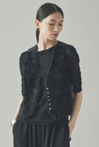 【カレンソロジー/Curensology】のフリンジベスト ブラック|ID:prp329100004609947