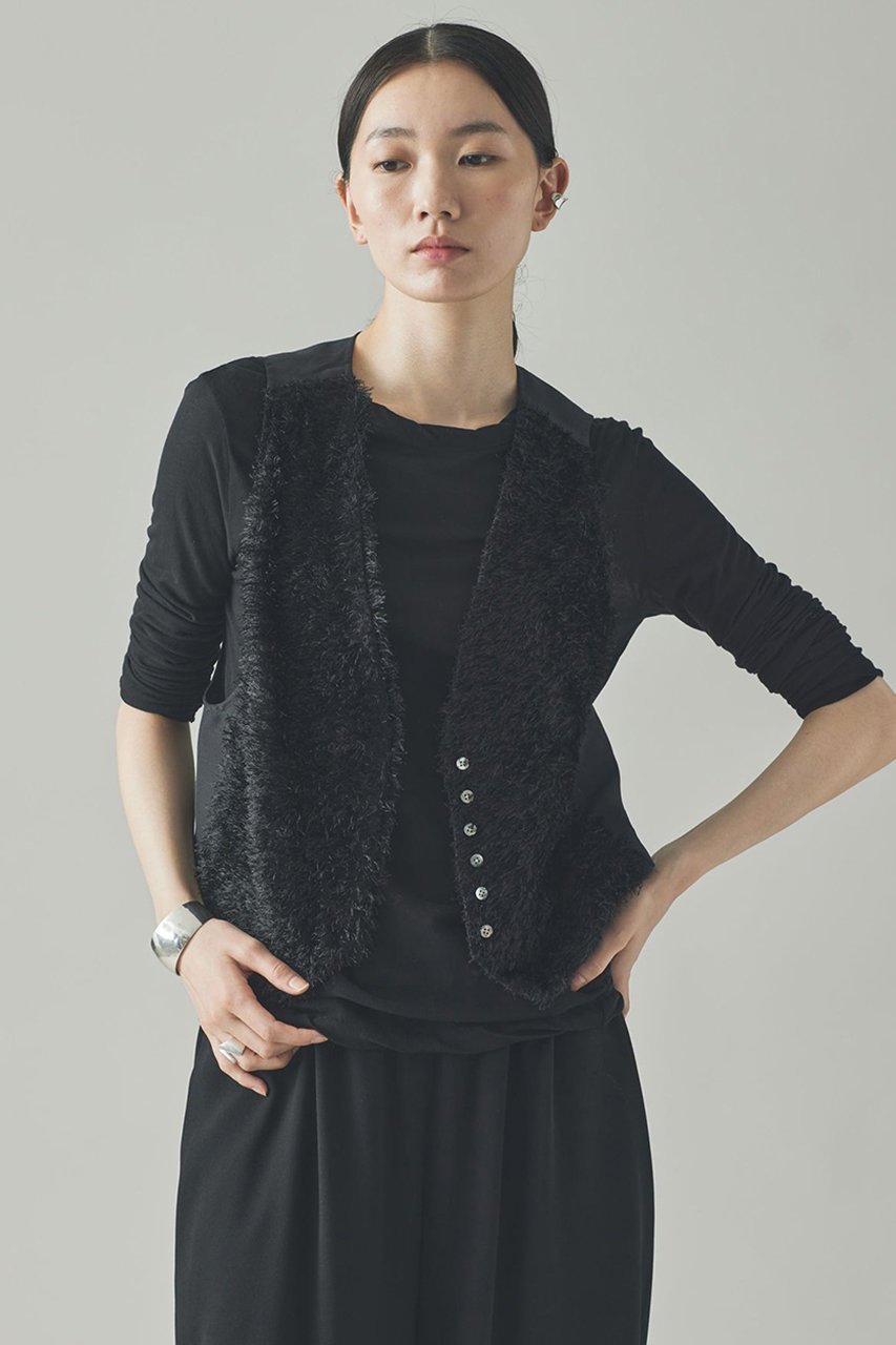 【カレンソロジー/Curensology】のフリンジベスト 人気、トレンドファッション・服の通販 founy(ファニー) ファッション Fashion レディースファッション Fashion for Women アウター Coat / Outerwear Collection レディースジャケット・軽アウター Jackets インナー Innerwear ジャケット Jacket, Outerwear フリンジ Fringe, Tassel フロント Front, Front Design ベスト Vest, Waistcoat ランダム Random, Irregular 秋 Autumn other-2|ID: prp329100004609947 ipo3291000000036202651