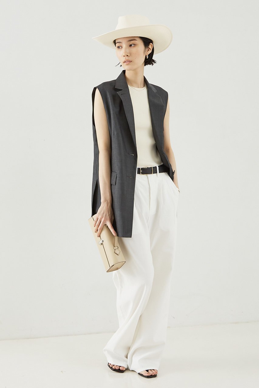 【ザ ストア バイ シー/THE STORE by C】のオーバーサイジングベスト 人気、トレンドファッション・服の通販 founy(ファニー) 　ファッション　Fashion　レディースファッション　Fashion for Women　アウター　Coat / Outerwear Collection　レディースジャケット・軽アウター　Jackets　おすすめ　Recommended / Our Picks　ジャケット　Jacket, Outerwear　ストレッチ　Stretch, Stretchy Fabric　セットアップ　Set-Up, Coordinated Outfit　タンク　Tank Top, Sleeveless Top　ハーフ　Half, Half-Length　ベスト　Vest, Waistcoat　再入荷　Restock / Back in Stock　other-2|ID: prp329100004609948 ipo3291000000032977195