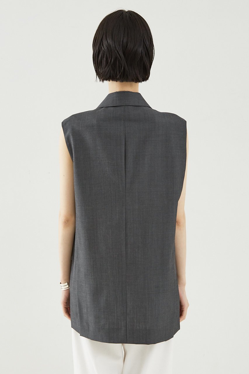 【ザ ストア バイ シー/THE STORE by C】のオーバーサイジングベスト 人気、トレンドファッション・服の通販 founy(ファニー) 　ファッション　Fashion　レディースファッション　Fashion for Women　アウター　Coat / Outerwear Collection　レディースジャケット・軽アウター　Jackets　おすすめ　Recommended / Our Picks　ジャケット　Jacket, Outerwear　ストレッチ　Stretch, Stretchy Fabric　セットアップ　Set-Up, Coordinated Outfit　タンク　Tank Top, Sleeveless Top　ハーフ　Half, Half-Length　ベスト　Vest, Waistcoat　再入荷　Restock / Back in Stock　other-6|ID: prp329100004609948 ipo3291000000032977199