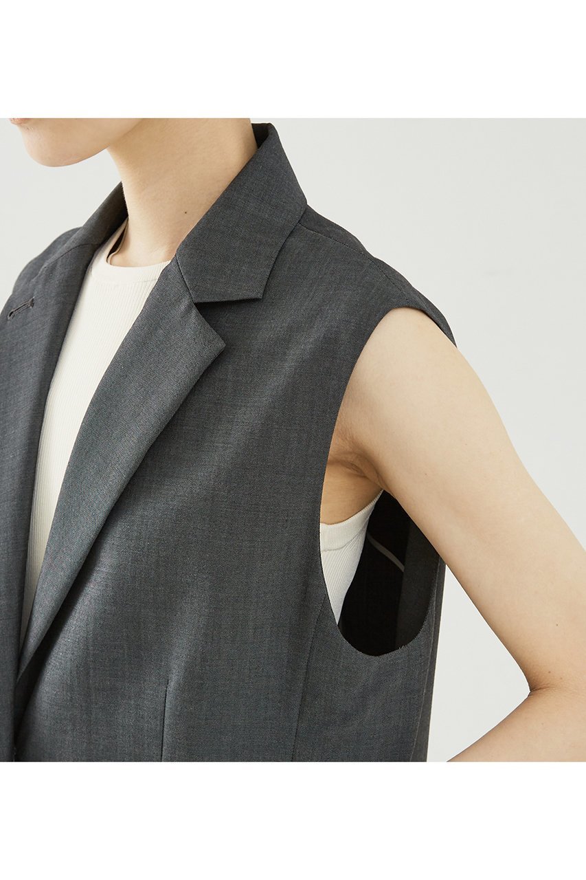 【ザ ストア バイ シー/THE STORE by C】のオーバーサイジングベスト 人気、トレンドファッション・服の通販 founy(ファニー) 　ファッション　Fashion　レディースファッション　Fashion for Women　アウター　Coat / Outerwear Collection　レディースジャケット・軽アウター　Jackets　おすすめ　Recommended / Our Picks　ジャケット　Jacket, Outerwear　ストレッチ　Stretch, Stretchy Fabric　セットアップ　Set-Up, Coordinated Outfit　タンク　Tank Top, Sleeveless Top　ハーフ　Half, Half-Length　ベスト　Vest, Waistcoat　再入荷　Restock / Back in Stock　other-8|ID: prp329100004609948 ipo3291000000032977201