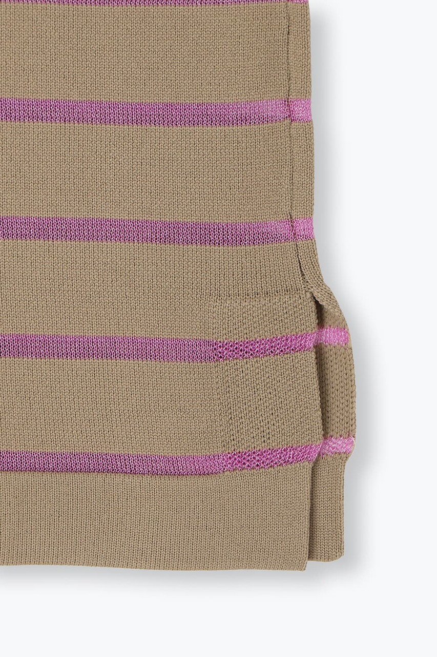 【レリル/lelill】の2WAY WIND THOUGH ボーダーニット 人気、トレンドファッション・服の通販 founy(ファニー) 　ファッション　Fashion　レディースファッション　Fashion for Women　トップス・カットソー　Cut & Sew Tops　ニット　Knit Tops & Sweaters　カジュアルプルオーバー・ニットトップス　Pullovers & Knit Tops / Casual Pullovers　シンプル　Simple, Minimal　ボーダー　Border, Stripe　夏　Summer　新作・新入荷　New Arrivals / New In　other-5|ID: prp329100004609949 ipo3291000000032977208