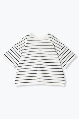 【レリル/lelill】 2WAY WIND THOUGH ボーダーニット人気、トレンドファッション・服の通販 founy(ファニー) ファッション Fashion レディースファッション Fashion for Women トップス・カットソー Cut & Sew Tops ニット Knit Tops & Sweaters カジュアルプルオーバー・ニットトップス Pullovers & Knit Tops / Casual Pullovers シンプル Simple, Minimal ボーダー Border, Stripe 夏 Summer |ID:prp329100004609949