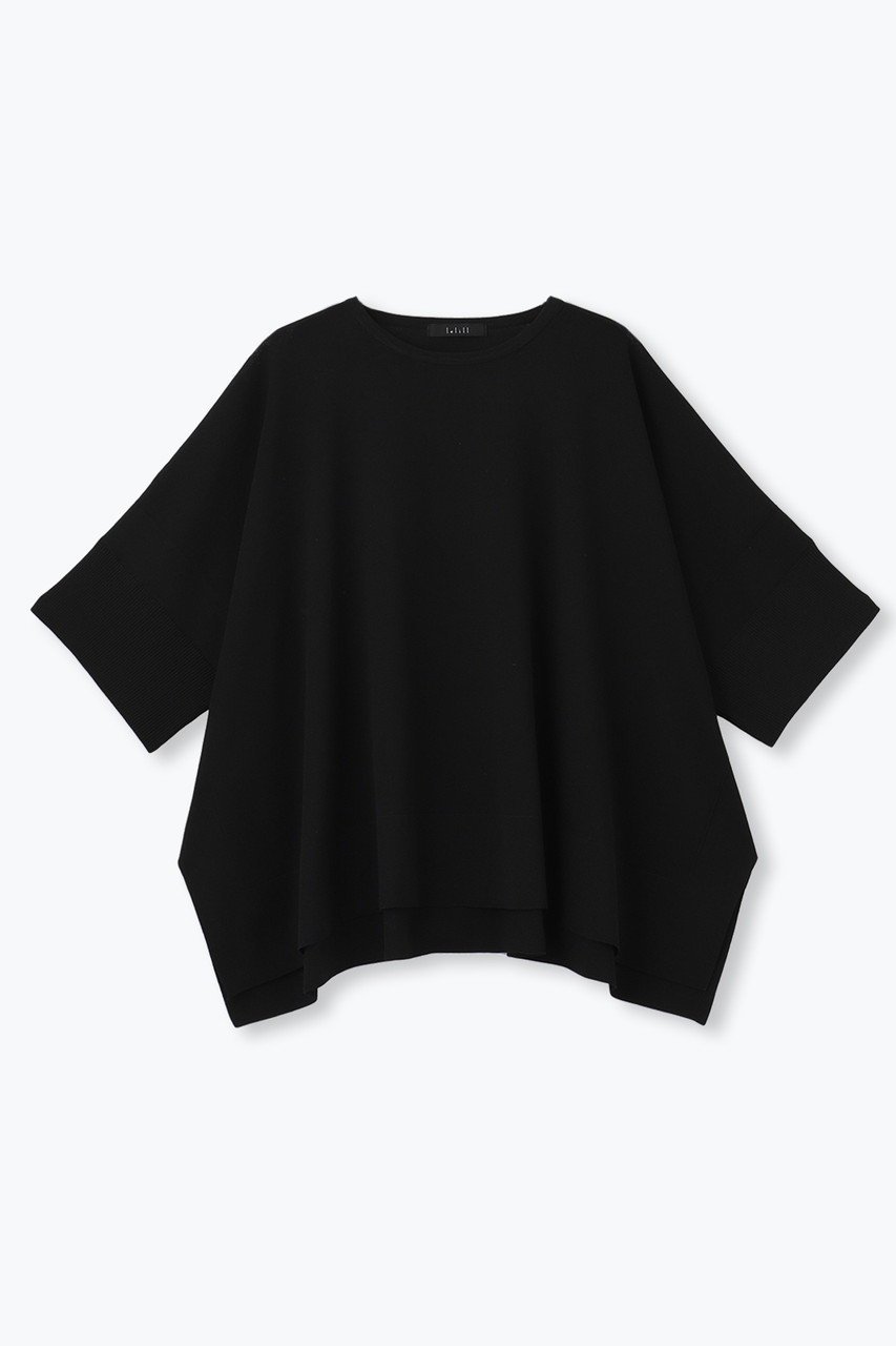 【レリル/lelill】のハイテクケープニット(無地) 人気、トレンドファッション・服の通販 founy(ファニー) 　ファッション　Fashion　レディースファッション　Fashion for Women　トップス・カットソー　Cut & Sew Tops　ニット　Knit Tops & Sweaters　カジュアルプルオーバー・ニットトップス　Pullovers & Knit Tops / Casual Pullovers　ワイド　Wide, Wide Fit　人気　Popular, Best Seller　定番　Standard, Basic Item　新作・新入荷　New Arrivals / New In　無地　Plain, Solid Color　軽量　Lightweight, Ultra Light　 other-1|ID: prp329100004609950 ipo3291000000032977212