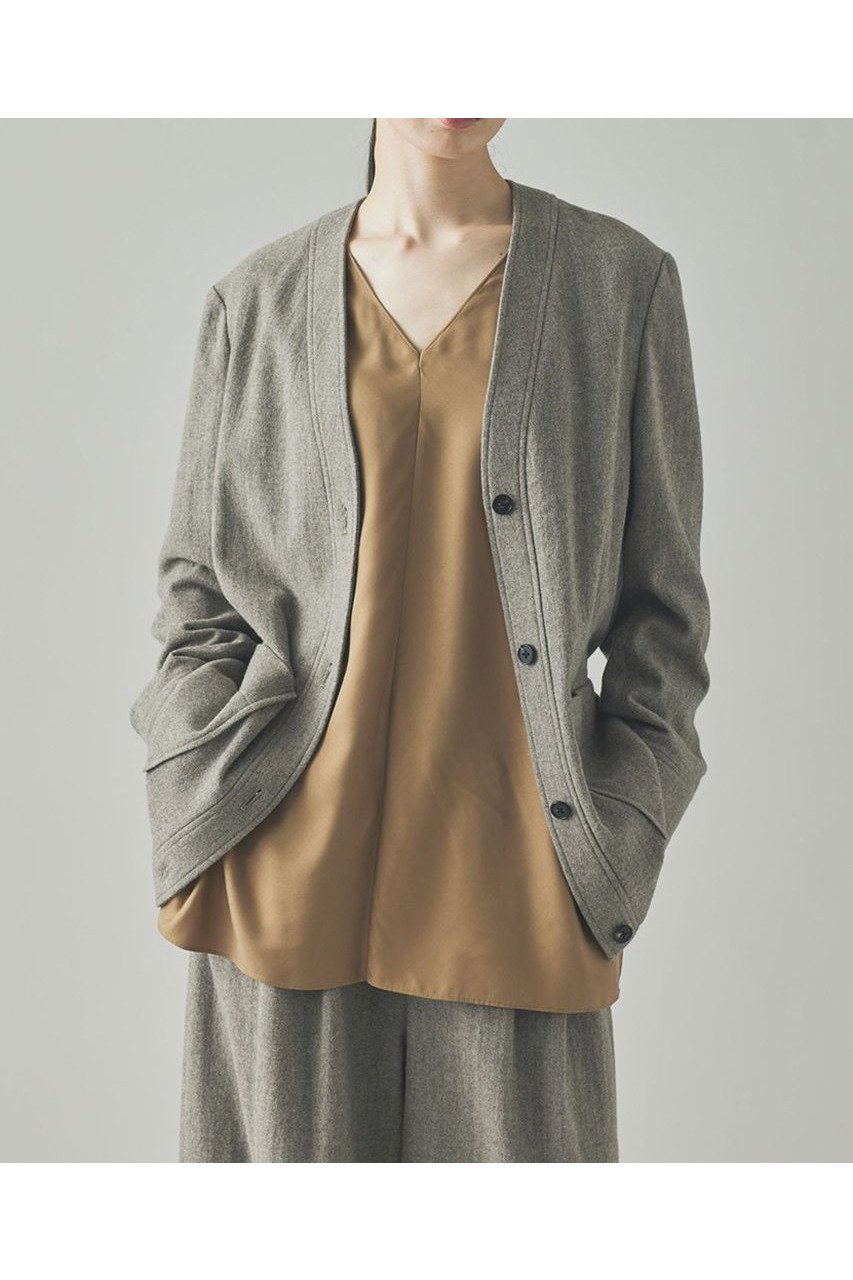 【カレンソロジー/Curensology】の〈C.S.G〉アンセドニアカーディガンジャケット 人気、トレンドファッション・服の通販 founy(ファニー) 　ファッション　Fashion　レディースファッション　Fashion for Women　おすすめ　Recommended / Our Picks　イタリア　Italy　カーディガン　Cardigan, Knitwear　ジャケット　Jacket, Outerwear　ストレッチ　Stretch, Stretchy Fabric　新作・新入荷　New Arrivals / New In　日本製　Made In Japan　other-3|ID: prp329100004609952 ipo3291000000032977234