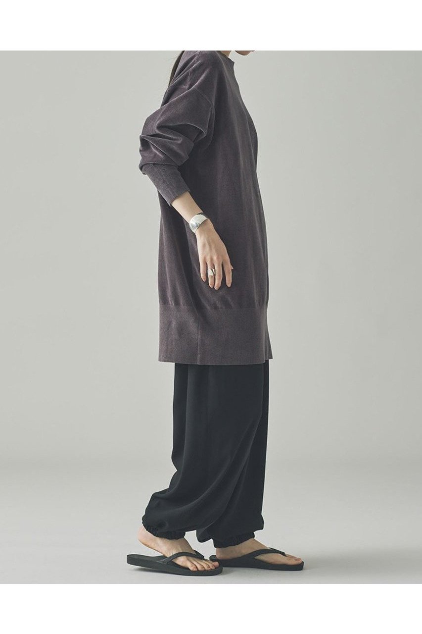 【カレンソロジー/Curensology】のニットベロアチュニック 人気、トレンドファッション・服の通販 founy(ファニー) 　ファッション　Fashion　レディースファッション　Fashion for Women　トップス・カットソー　Cut & Sew Tops　ニット　Knit Tops & Sweaters　カジュアルプルオーバー・ニットトップス　Pullovers & Knit Tops / Casual Pullovers　ベロアトップス　Velour Tops / Velvet-Look Items　おすすめ　Recommended / Our Picks　なめらか　Smooth, Silky Texture　ショート　Short, Short Length　ストレッチ　Stretch, Stretchy Fabric　チュニック　Tunic, Long Top　ベロア　Velour, Soft Velvet　リラックス　Relax, Relaxed Fit　ロング　Long, Long-Length　エレガント 上品　Elegant　新作・新入荷　New Arrivals / New In　other-6|ID: prp329100004609953 ipo3291000000032977247