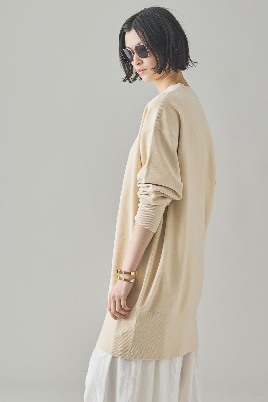 【カレンソロジー/Curensology】のニットベロアチュニック 人気、トレンドファッション・服の通販 founy(ファニー) 　ファッション　Fashion　レディースファッション　Fashion for Women　トップス・カットソー　Cut & Sew Tops　ニット　Knit Tops & Sweaters　カジュアルプルオーバー・ニットトップス　Pullovers & Knit Tops / Casual Pullovers　ベロアトップス　Velour Tops / Velvet-Look Items　おすすめ　Recommended / Our Picks　なめらか　Smooth, Silky Texture　ショート　Short, Short Length　ストレッチ　Stretch, Stretchy Fabric　チュニック　Tunic, Long Top　ベロア　Velour, Soft Velvet　リラックス　Relax, Relaxed Fit　ロング　Long, Long-Length　エレガント 上品　Elegant　other-3|ID: prp329100004609953 ipo3291000000036055149