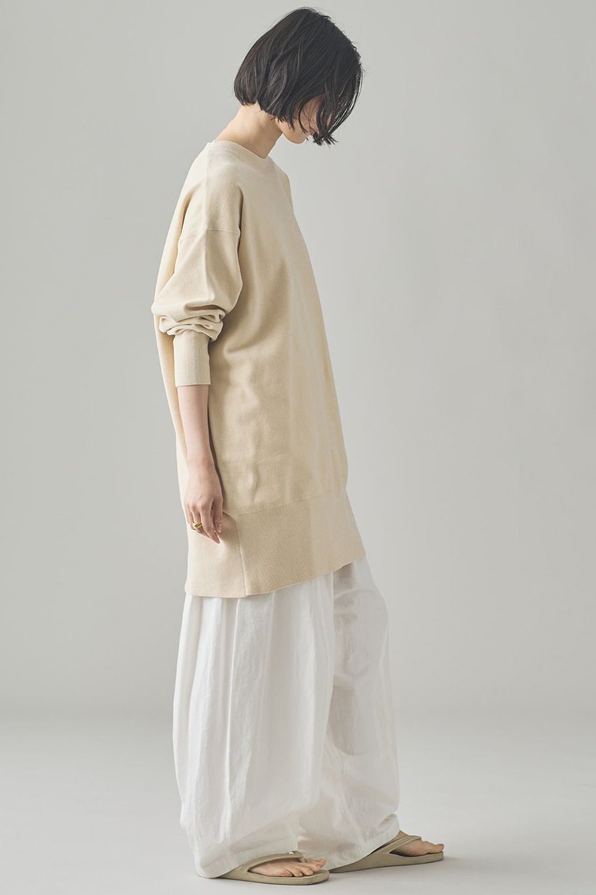 【カレンソロジー/Curensology】のニットベロアチュニック 人気、トレンドファッション・服の通販 founy(ファニー) 　ファッション　Fashion　レディースファッション　Fashion for Women　トップス・カットソー　Cut & Sew Tops　ニット　Knit Tops & Sweaters　カジュアルプルオーバー・ニットトップス　Pullovers & Knit Tops / Casual Pullovers　ベロアトップス　Velour Tops / Velvet-Look Items　おすすめ　Recommended / Our Picks　なめらか　Smooth, Silky Texture　ショート　Short, Short Length　ストレッチ　Stretch, Stretchy Fabric　チュニック　Tunic, Long Top　ベロア　Velour, Soft Velvet　リラックス　Relax, Relaxed Fit　ロング　Long, Long-Length　エレガント 上品　Elegant　other-6|ID: prp329100004609953 ipo3291000000036055152