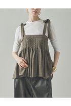 【カレンソロジー/Curensology】のウールリネンキャミニット ベージュ|ID: prp329100004609954 ipo3291000000032977251