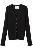 【スリーワン フィリップリム/3.1 Phillip Lim】のロングスリーブ Vネックカーディガン 人気、トレンドファッション・服の通販 founy(ファニー) ファッション Fashion レディースファッション Fashion for Women トップス・カットソー Cut & Sew Tops ニット Knit Tops & Sweaters カーディガン・羽織り Layered Style Cardigans Vネックトップス V-Neck Tops / V-Cut Neckline Shirts カーディガン Cardigan, Knitwear スリーブ Sleeve, Long Sleeve / Short Sleeve ロング Long, Long-Length 羽織 Haori, Light Jacket 透かし Cut-Out, Lacework |ID:prp329100004609955