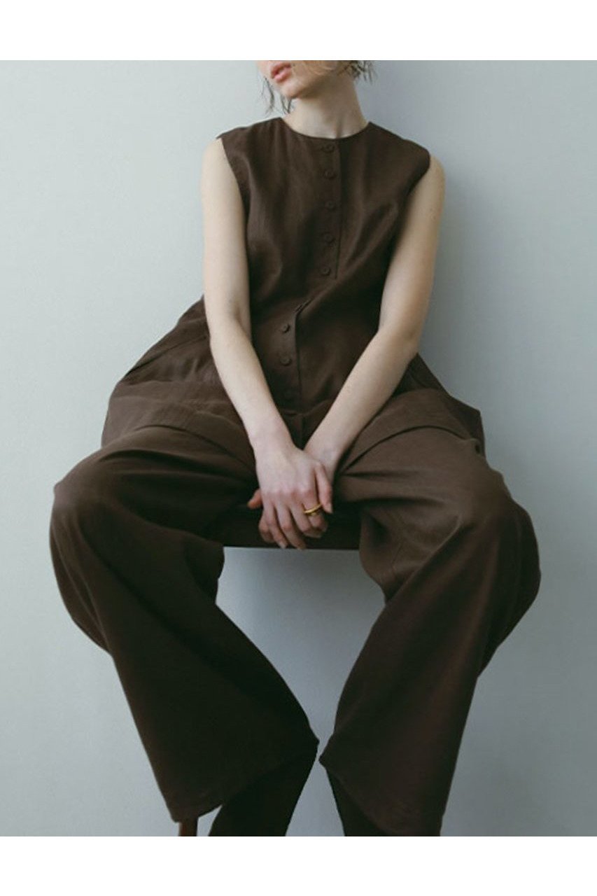 【エトレトウキョウ/ETRE TOKYO】のドロストヘムリネンワイドパンツ 人気、トレンドファッション・服の通販 founy(ファニー) 　ファッション　Fashion　レディースファッション　Fashion for Women　パンツ　Pants & Trousers　おすすめ　Recommended / Our Picks　シューズ　Shoes, Footwear　シンプル　Simple, Minimal　スピンドル　Spindle, Drawcord　フロント　Front, Front Design　リネン　Linen, Linen Fabric　ワイド　Wide, Wide Fit　新作・新入荷　New Arrivals / New In　other-6|ID: prp329100004609959 ipo3291000000032977303