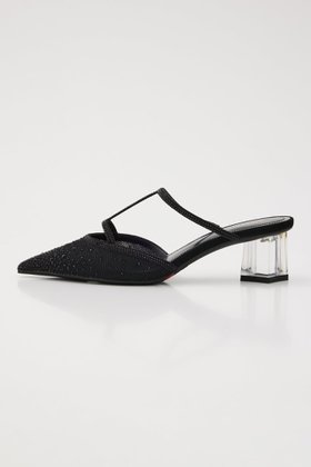 【スタッカート/STACCATO】 バブエラシースルーミュール人気、トレンドファッション・服の通販 founy(ファニー) ファッション Fashion レディースファッション Fashion for Women サンダル Sandals, Summer Shoes ストーン Stone, Gem-Like フォルム Silhouette, Form ラップ Wrap, Wrap Design |ID:prp329100004610646