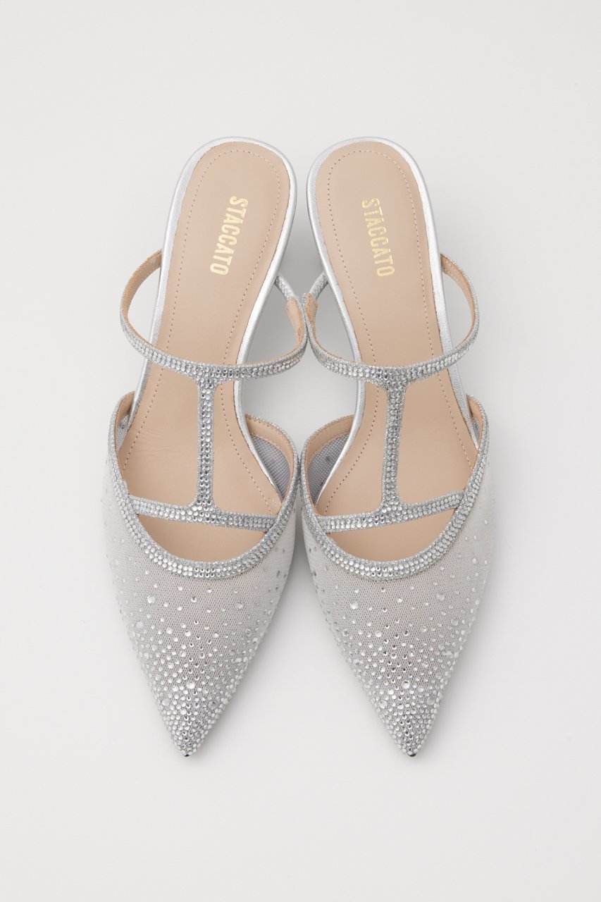 【スタッカート/STACCATO】のバブエラシースルーミュール 人気、トレンドファッション・服の通販 founy(ファニー) 　ファッション　Fashion　レディースファッション　Fashion for Women　サンダル　Sandals, Summer Shoes　ストーン　Stone, Gem-Like　フォルム　Silhouette, Form　ラップ　Wrap, Wrap Design　other-3|ID: prp329100004610646 ipo3291000000034939993