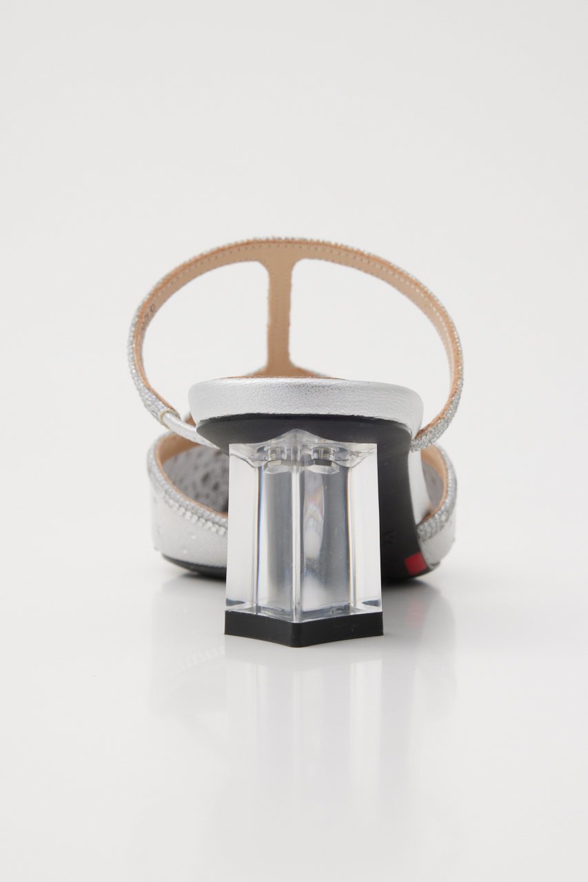 【スタッカート/STACCATO】のバブエラシースルーミュール 人気、トレンドファッション・服の通販 founy(ファニー) 　ファッション　Fashion　レディースファッション　Fashion for Women　サンダル　Sandals, Summer Shoes　ストーン　Stone, Gem-Like　フォルム　Silhouette, Form　ラップ　Wrap, Wrap Design　other-5|ID: prp329100004610646 ipo3291000000034939995