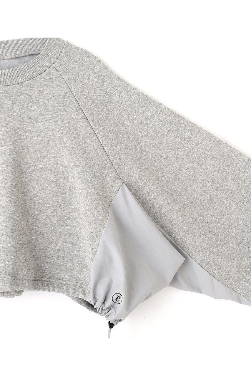 【ル フィル/LE PHIL】の《LE PHIL SPORTS》バック裏毛コンビショートプルオーバー 人気、トレンドファッション・服の通販 founy(ファニー) 　ファッション　Fashion　レディースファッション　Fashion for Women　トップス・カットソー　Cut & Sew Tops　シャツ・ブラウス・オフィスカジュアル　Elegant Blouses & Button-Ups　ロングTシャツ・Tシャツ　Longline T-Shirts & Tees　カジュアルプルオーバー・ニットトップス　Pullovers & Knit Tops / Casual Pullovers　カットソー・ベーシックTシャツ　Cut-and-Sewn Tops / Stretch Tees & Basics　秋　Autumn　カットソー　Cut and Sewn Top　ショート　Short, Short Length　スタンダード　Standard, Basic　スリーブ　Sleeve, Long Sleeve / Short Sleeve　ダブル　Double, Double-Breasted　なめらか　Smooth, Silky Texture　バランス　Balance, Style Balance　ロング　Long, Long-Length　冬　Winter / This Winter　新作・新入荷　New Arrivals / New In　other-4|ID: prp329100004610648 ipo3291000000032989365