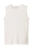 【エリオポール/heliopole】のシアーコットンスリーブレスTシャツ 人気、トレンドファッション・服の通販 founy(ファニー) ファッション Fashion レディースファッション Fashion for Women トップス・カットソー Cut & Sew Tops キャミソール&ノースリーブ Camisoles & Sleeveless Tops シャツ・ブラウス・オフィスカジュアル Elegant Blouses & Button-Ups ロングTシャツ・Tシャツ Longline T-Shirts & Tees カットソー・ベーシックTシャツ Cut-and-Sewn Tops / Stretch Tees & Basics 2025年 2025 2025-2026秋冬・A/W Autumn/Winter 2025–26 AW25–26 インナー Innerwear キャミソール Camisole, Spaghetti Strap Top シンプル Simple, Minimal スリーブ Sleeve, Long Sleeve / Short Sleeve タンク Tank Top, Sleeveless Top トレンド Trend, Trending Now A/W・秋冬 Autumn/Winter thumbnail ホワイト|ID: prp329100004610650 ipo3291000000032989378