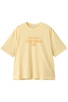 【エリオポール/heliopole】のCALIFORNIA ロゴTシャツ 人気、トレンドファッション・服の通販 founy(ファニー) ファッション Fashion レディースファッション Fashion for Women トップス・カットソー Cut & Sew Tops シャツ・ブラウス・オフィスカジュアル Elegant Blouses & Button-Ups ロングTシャツ・Tシャツ Longline T-Shirts & Tees カットソー・ベーシックTシャツ Cut-and-Sewn Tops / Stretch Tees & Basics 2025年 2025 2025-2026秋冬・A/W Autumn/Winter 2025–26 AW25–26 シアー Sheer, See-Through ショート Short, Short Length シンプル Simple, Minimal スリーブ Sleeve, Long Sleeve / Short Sleeve A/W・秋冬 Autumn/Winter thumbnail イエロー|ID: prp329100004610651 ipo3291000000032989386